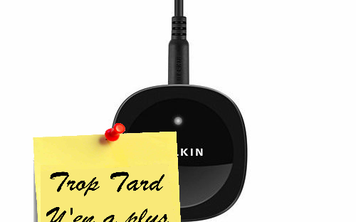 Belkin F8Z492cw Récepteur audio Bluetooth pour votre (...)