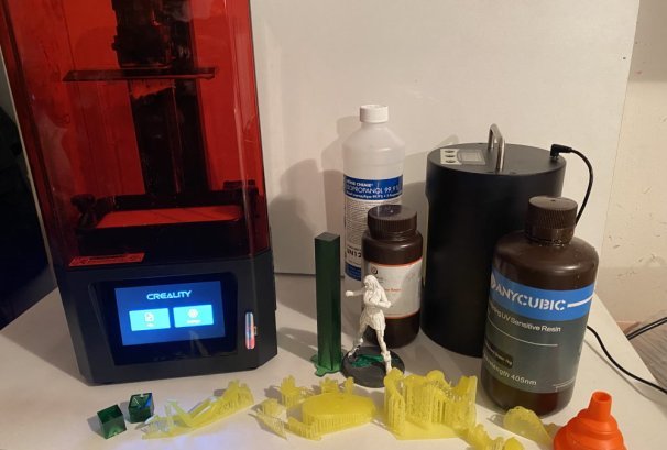 Test imprimante 3D résine Creality HALOT-ONE. Est-ce le moment le moment de craquer ?
