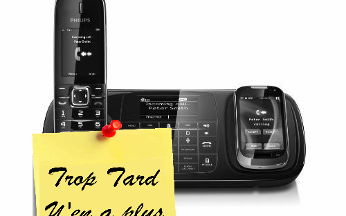 téléphone Fixe Bluetooth répondeur PHILIPS SMARTLINK (...)