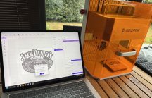 Logo Mecpow X1 : premiers tests du nouveau graveur laser (...)