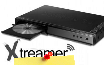 99€ le Xtreamer DVD, lecteur DVD + mediaplayer HD