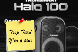Deal expiré Le Haut-parleur d'extérieur et de fête Tronsmart Halo 110 (...)