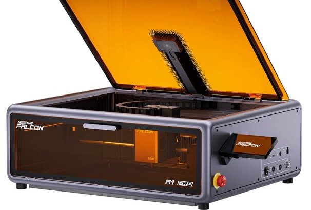 Creality Falcon A1 PRO, machine gravure laser caisson 20 watts Diode, évolutive IR 2W avec écran tactile à prix dingue (699€)