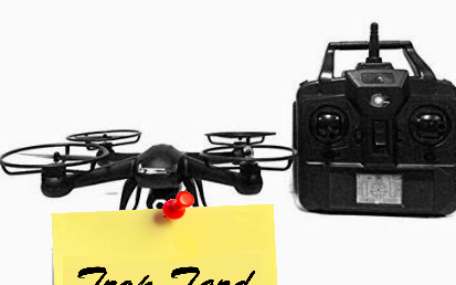 Mini Drone Quadcopter DM007 caméra 2Mpx 23.9€