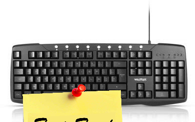 Clavier Gamer AZERTY Wolftrack 105 touches USB LED à 7€53