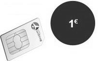 1€ la carte Sim 3G et 4 jours de surf !
