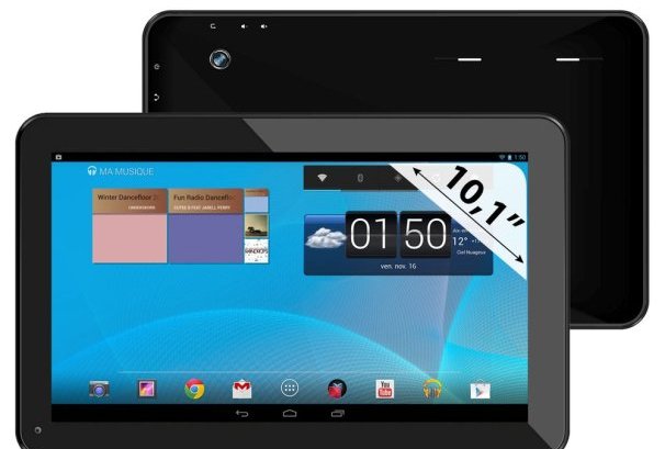 Tablette Android Quad Core 10'' CLUST MPX2C10 en test