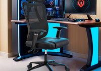 Deal Chaise ACGAM CG-5455M, ergonomique pour travail bureau (…)