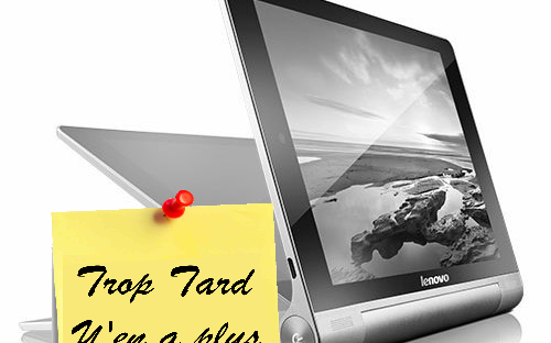 Tablette Android Lenovo Tablet 8 à 99€ après ODR