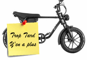 Le vélo moto Fat BIke CMACEWHEEL K20 à 979€ Stock (...)
