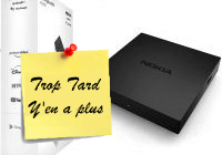 Deal expiré Box AndroidTV Nokia Streaming Box 8000 compatible (…)