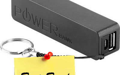 Batterie de secours Revolt USB 2000 mAh Smartphone Offerte