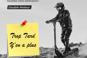 Deal expiré La Trottinette électrique surpuissante, Ausom L2 Max , (...)