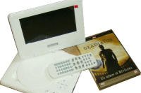 Lecteur DVD portable SUPER KW-9000P, USB, video in, (...)