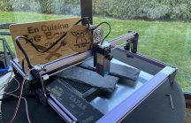 Logo Test ATOMSTACK A5 PRO+, une super graveuse Laser moyenne (…)