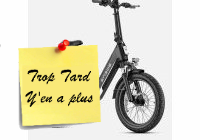 Deal expiré Vélo électrique ENGWE L20 3.0 Boost, la polyvalence au (...)