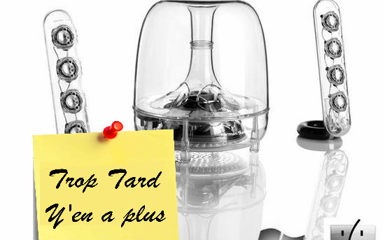 Enceintes 2.1 Harman Kardon Soundsticks III à 99€90 (...)