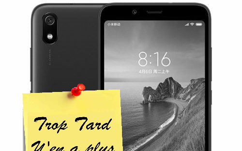 Smartphone Xiaomi Redmi 7A version globale, 5,45" et (...)