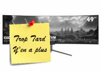 Deal expiré TITAN ARMY C49SHC : L'Ultra-Large Courbé 49” 144 Hz (...)
