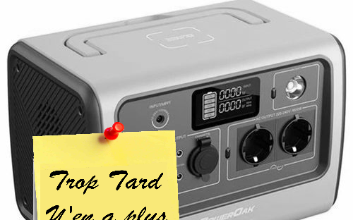 La station électrique Blueeti Eb70, 716 wh, 1000 watts à (...)