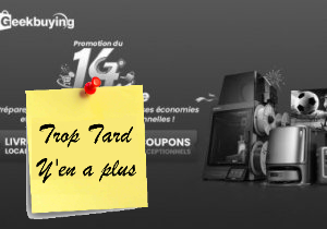Geekbuying fête ses 14 ans, nombreuses promotions sur (...)