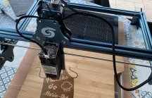 Logo Test Sculpfun S9, une machine de gravure Laser qui a du (…)