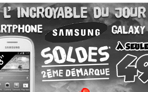 Samsung Galaxy Star, Smartphone Android à 49€99 livré
