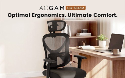 La chaise ergonomique bureau ou gaming ACGAM CG-5345M (...) à la une