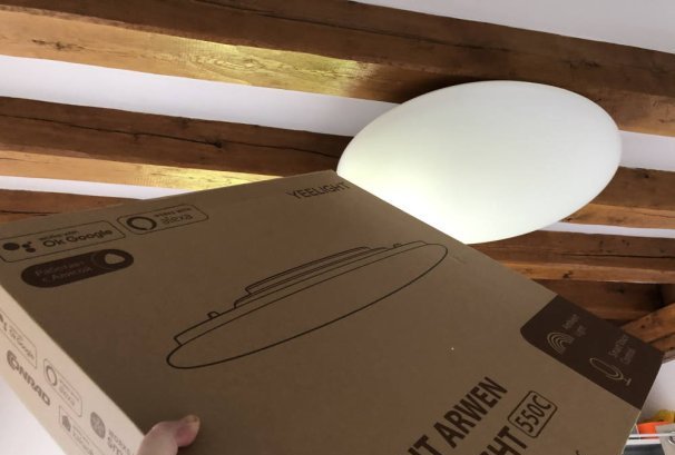 Test plafonnier LED Connecté Yeelight Arwen série C et la lumière fut !