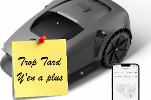 Deal expiré Le Robot tondeuse MOVA 600 sans fil à 470,09€ (-37%) (...)