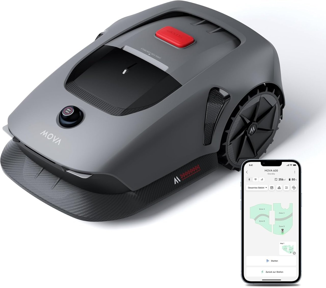 Le Robot tondeuse MOVA 600 sans fil à 470,09€ (-37%) @Amazon