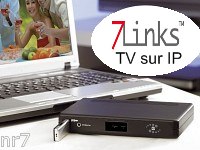 Boîtier 7links TV-BOX IPTV 