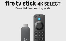 Le dernier Fire TV Stick 4K Select à 28,99 (-47%)
