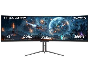 L'écran Titan Army C49C1S disponible : 49", 240 Hz, Dual (…)