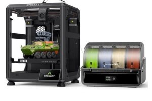 La Creality K2 SE Combo, impression 3D multicolore sous (...)