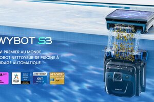 Wybot S3 : le robot piscine 3.0 avec IA et vidage (…)