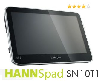 Tablette Tactile Hannspree HANNSpad SN10T1 en test
