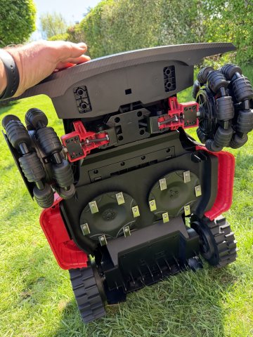 Le double pateau de coupe, 12 lames et 40 cm à la fois