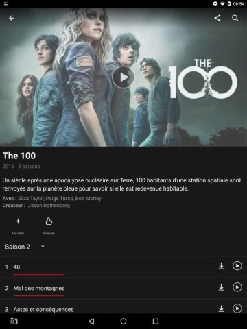 Netflix autorise le téléchargement de vidéo sur la tablette Mini 4S