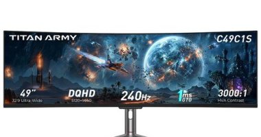 Nouveau Titan Army C49C1S 49" : 240 Hz, Dual QHD et KVM (...)