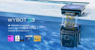 Wybot S3 : le robot piscine 3.0 avec IA et vidage (...)