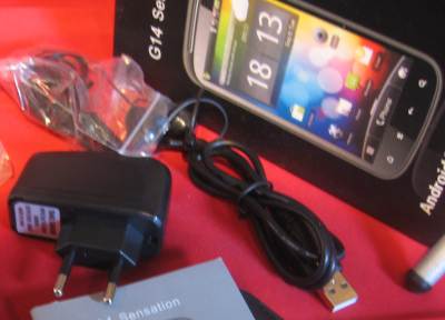 Test Smartphone Android 2.3 Double SIM Chinois « G14 Sensation »