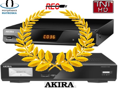 Adaptateurs TNT HD AKIRA DHB-B36HR et DHB-B51H160