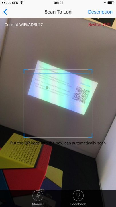 Doogee P1, le scan de configuration