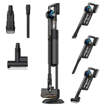 JIGOO V700, l'aspirateur sans fil avec station d'aspiration nouvelle génération à 149€