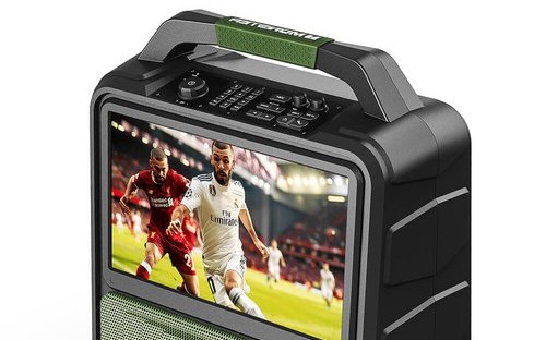 MONSTER VMAY, TV/enceinte d'extérieur 2‑en‑1 15,6” 60 (...)