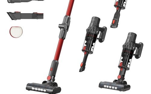L'aspirateur Balai Jigoo C500, puissant, polyvalent, (…)