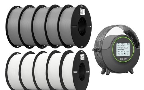 10 kg de filaments Creality et boite séchage Sunlu à (...)