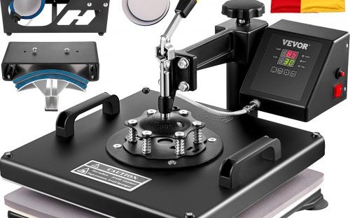 Presse à Chaud Sublimation Vevor 5 en 1 Mug, tee-shirts (...)