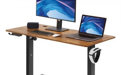 VEVOR Bureau Assis-Debout Électrique, 3 mémoires anti (...)